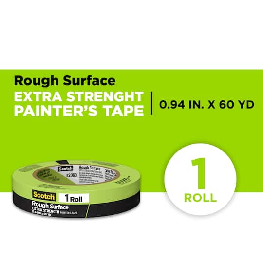Scotch® 0.94" x 60yd. Rough Surface Painter's Tape